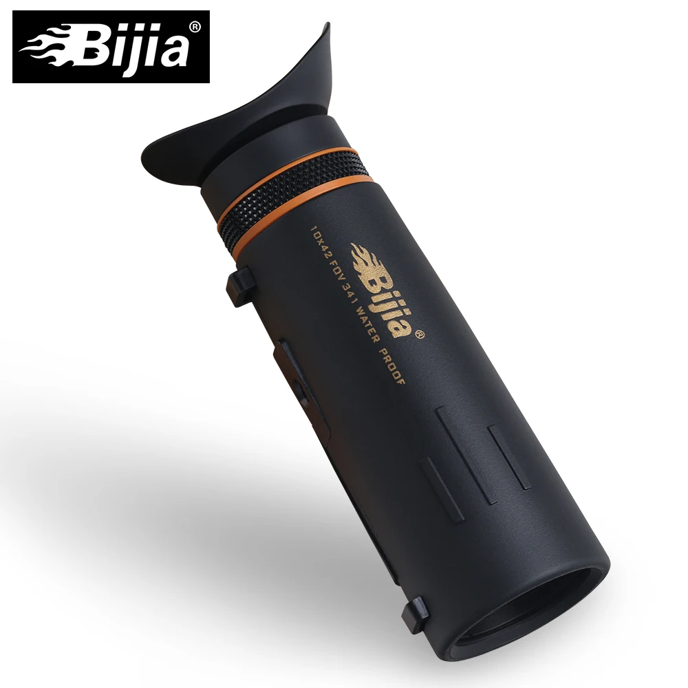 BIJIA 10x42 أحادي تلسكوب المغلفة بالكامل البصريات البسيطة أحادي الصيد حفل الإكتشاف نطاق BIJIA 10x42 أحادي تلسكوب المغلفة بالكامل البصريات البسيطة أحادي الصيد حفل الإكتشاف نطاق