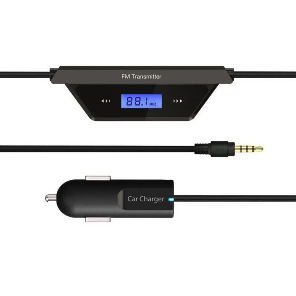 Новые Беспроводной автомобильный fm-передатчик аудио fm-модулятор MP3-плееры стерео плеер Car Kit MP3-плееры Hands-Free Функция