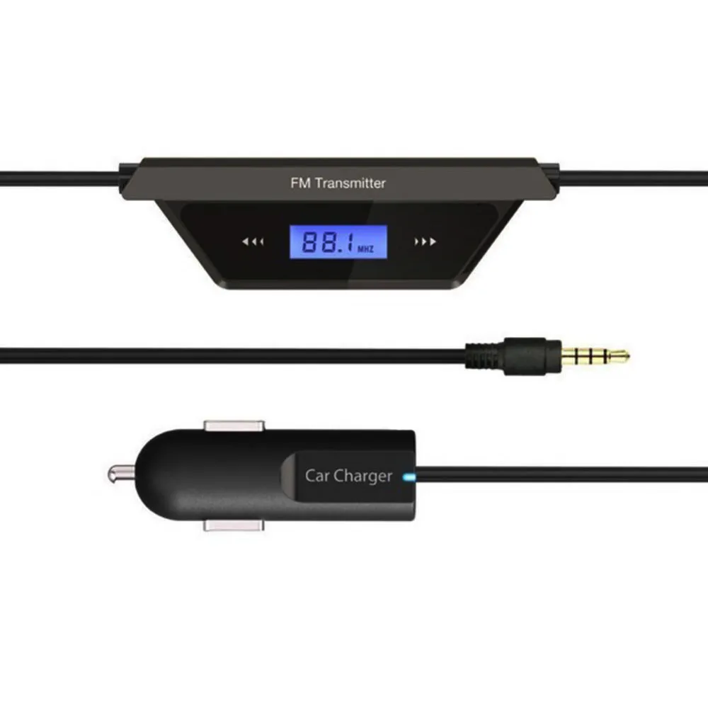 

Newest Wireless Car FM audio transmitter FM Modulator MP3 Player stereo music player Car KIT MP3 Player hands-free function