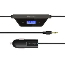 Newest Wireless Car FM audio transmitter FM Modulator MP3 Player stereo music player Car KIT MP3 Player hands-free function