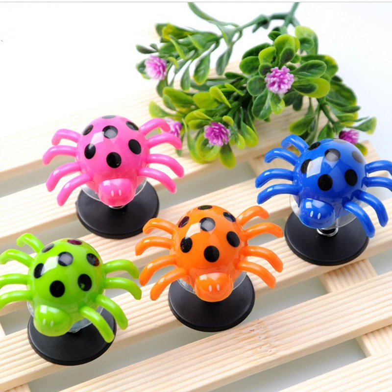 4pcs/set Funny Toy Plastic Colorful Spider Children Baby ...