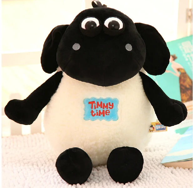 

candice guo! super cute plush toy lovely fat Timmy time sheep soft stuffed doll lamp kids girls birthday Christmas gift 1pc