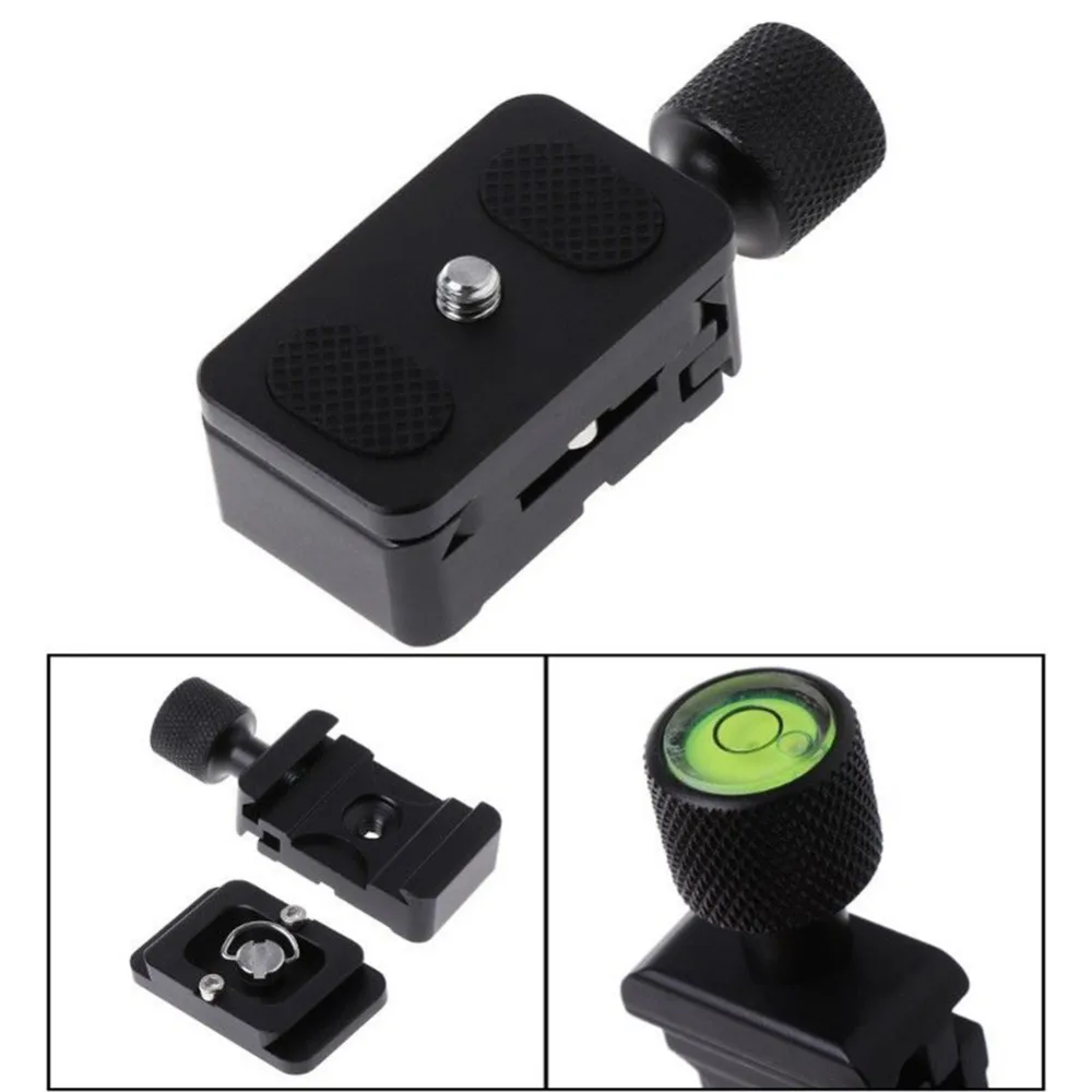 1/4 Quick Release QR Plate Clamp Adapter Mount 30mm for Camera Tripod Ball Headclamp adapter