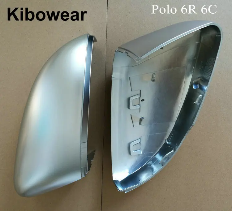 Kibowear для Polo 6R 6C(ABS хром) серебристый боковой корпус бокового зеркала колпачки подходят VW Scirocco Passat B7 CC Beetle