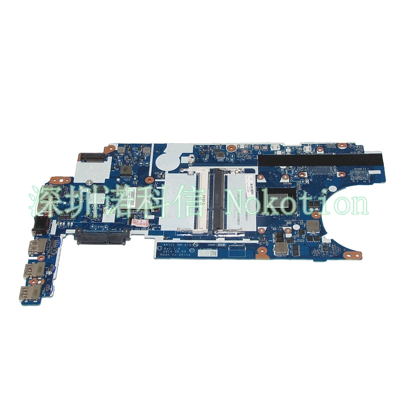 NOKOTION FRU 04X4982 AAVE1 NM A231 материнская плата для ноутбука Lenovo thinkpad E455 основная A6 7000 ЦП