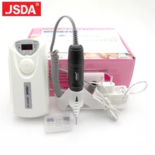 Перезаряжаемая 30000 об/мин Электрическая дрель для ногтей пилка для акриловых ногтей дрель набор маникюра педикюра отправить керамический сверло для ногтей