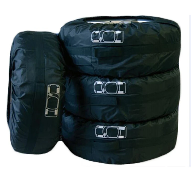 4Pcs-set-Black-Taffeta-Spare-Tyre-Cover-Dust-Dirty-Tire-Storage-Bag-Size-Adjustable-Fit-For