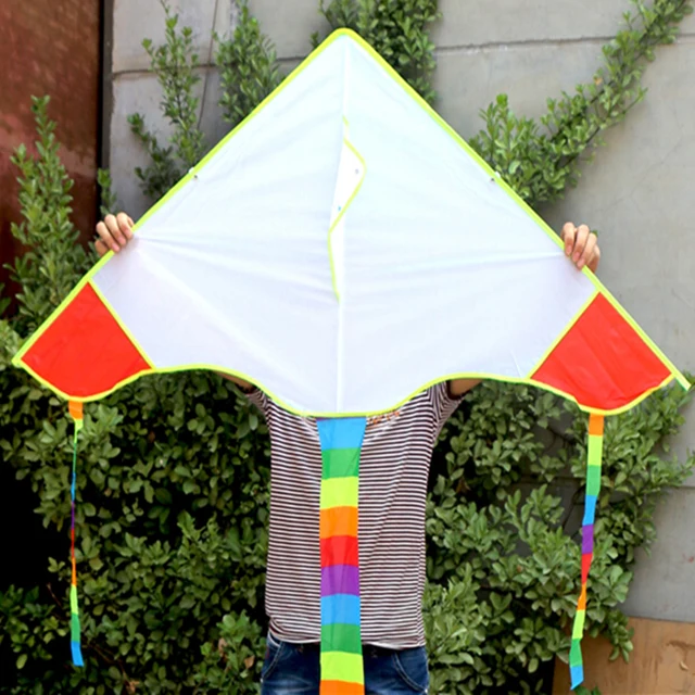 Buy free shipping high quality New large blank kite diy kids kite with control