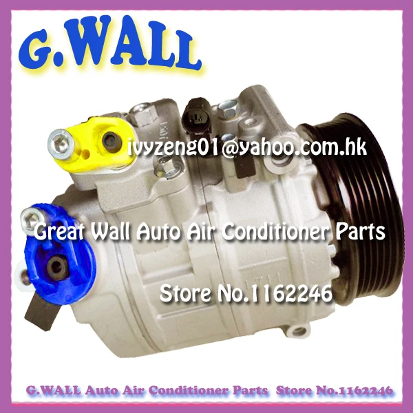 

G.W.- 10S17C-1PK-130 Air Conditioning Compressor for Mitsubishi Pajero 3.2