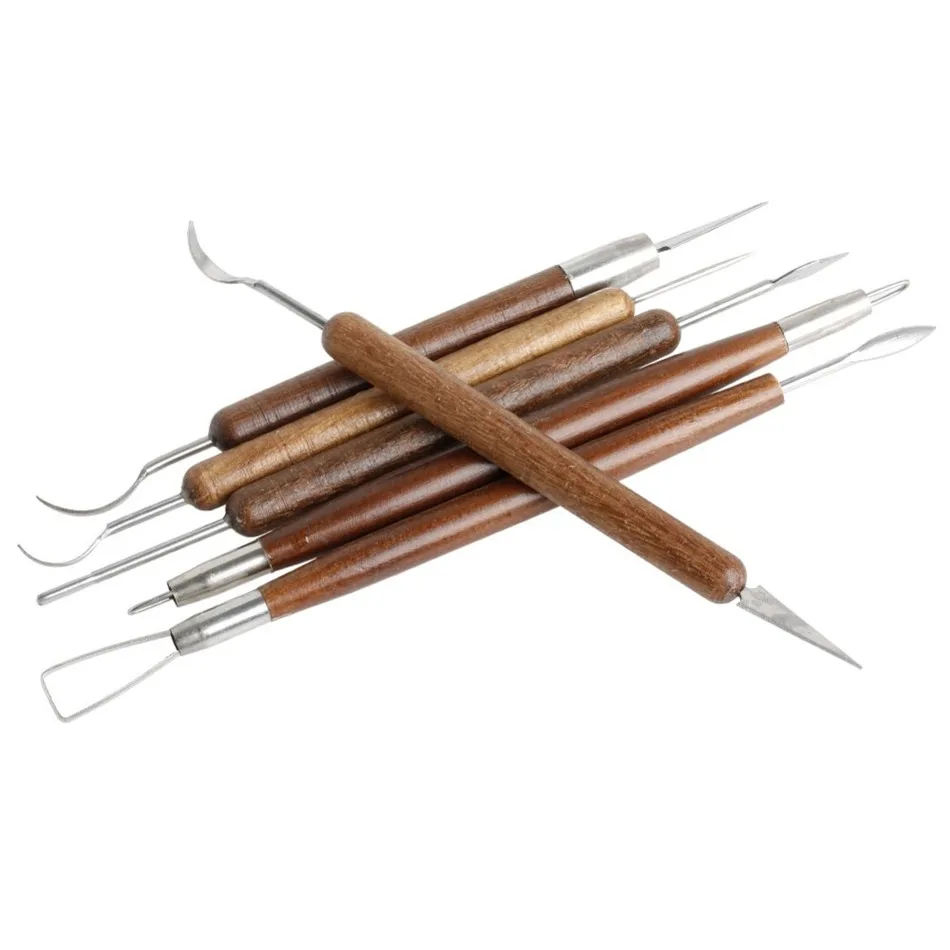 

6 шт., инструменты для моделирования из полимерной глины