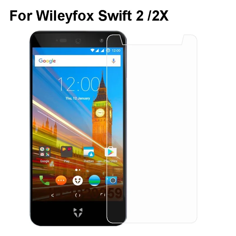 

Wileyfox Swift 2 Tempered Glass 9H High Quality Protective Film Explosion-proof Screen Protector For Wileyfox Swift 2X