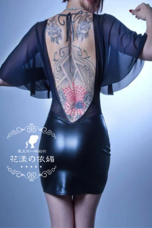 mesh dress