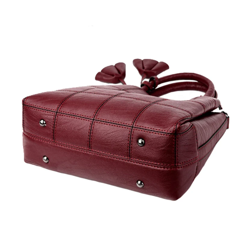 Women Handbags Fashion Pu Leather Women Shoulder Bags Ladies Hand Bags Tassel Female Handbags Large Tote Sac A Main Femme SS7103 (12)