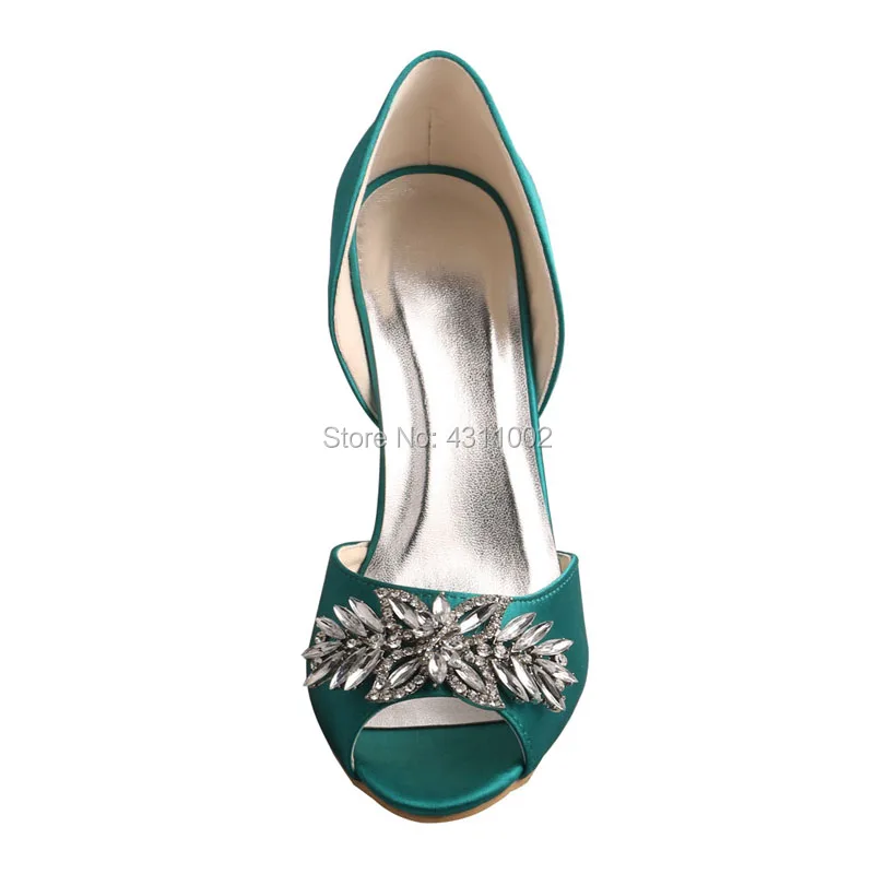 Индивидуальные оливково-зеленые женские модельные туфли на высоком каблуке со стразами вечерние туфли-лодочки для выпускного вечера
