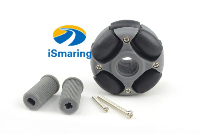 

48mm Plastic Omnidirectional Wheel Omni Wheels 14108 For Service Robot Servo Motor Diy Robotic Model RC Toy Mobile Platform