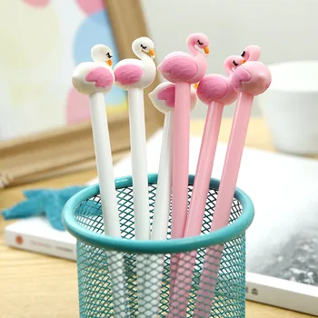 

48pcs/pack 0.5mm black ink f cartoon creative stationery gel pen style unisex pen students writing tool office pen