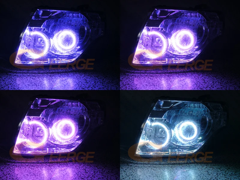 Mitsubishi pajero 2006 2007 2008 2009 2010 2012 2013 2014 2015 2016 RGB led angel eyes(6)