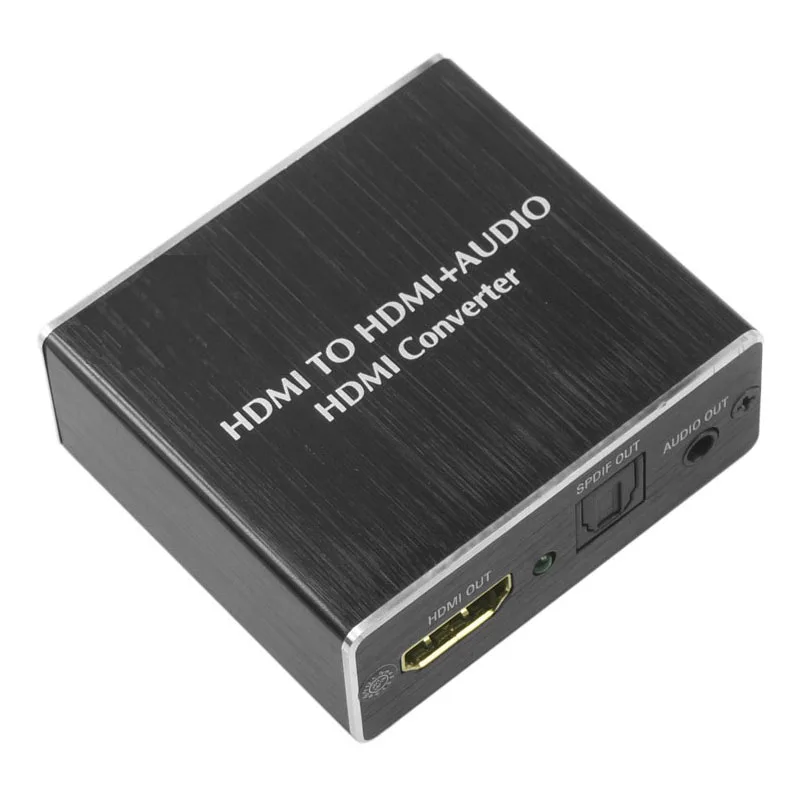 4K HDMI к и оптический TOSLINK SPDIF + 3 5 мм стерео аудио экстрактор конвертер сплиттер