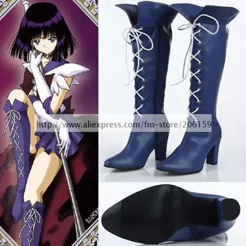 

Sailor Moon Sailor Saturn Tomoe Hotaru Cosplay Shoes Heel Pumps Shoes Lady Boots