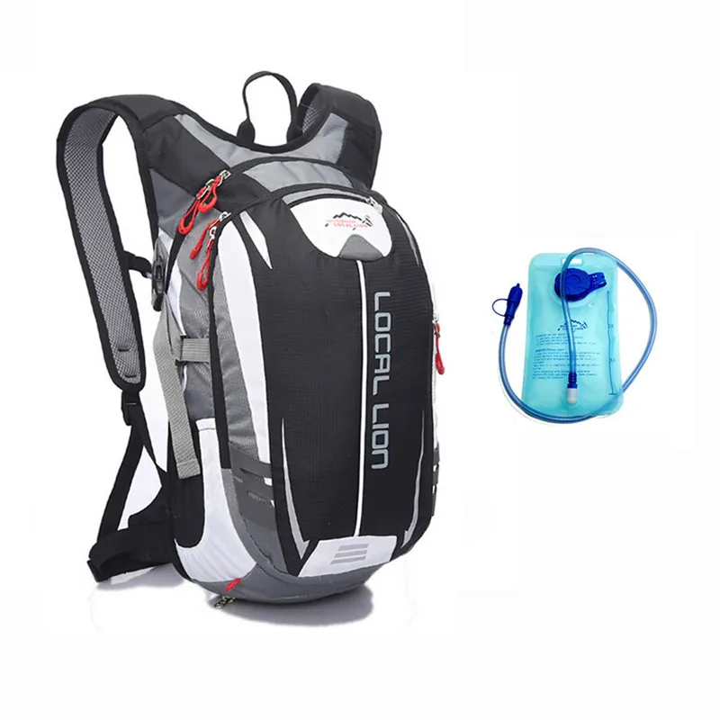 Cheap Bicycle Water Backpack 18L Bike Riding Equipment Hydration Bladder Water Bag Cycle bolsa bicicleta zaino mtb Cycling Backpack 17