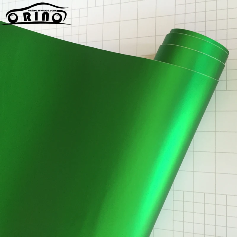 Apple Green Metallic Vinyl Film-2