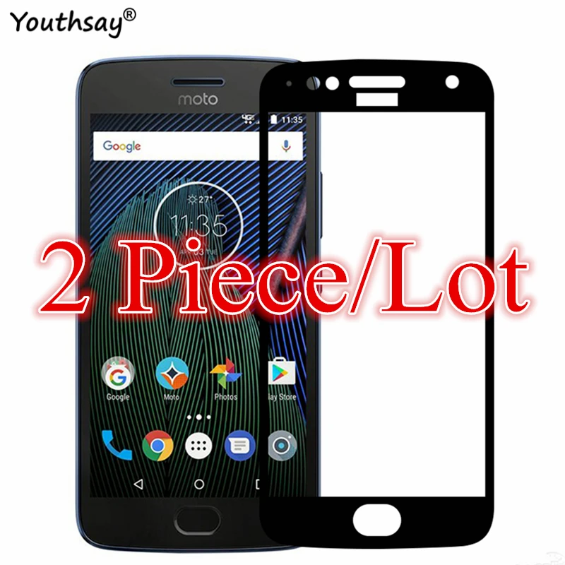 2 шт закаленное стекло для Moto G5s Plus защита экрана Защитная пленка Youthsay | Мобильные
