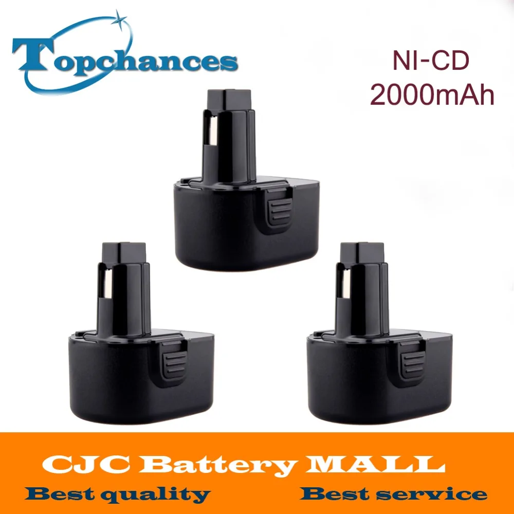 3PCS Newest 12V 2 0Ah Replacement font b Power b font font b Tool b font