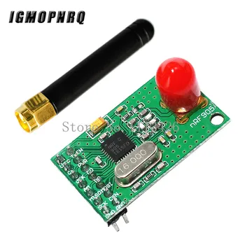 

NRF905 Wireless Transceiver Module Wireless Transmitter Receiver Board NF905SE With Antenna FSK GMSK Low Power 433 868 915 MHz
