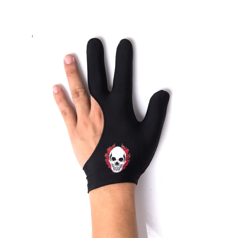 

3pcs/lot high stretch 3 finger billiard pool gloves high quality billiard gloves free shipping