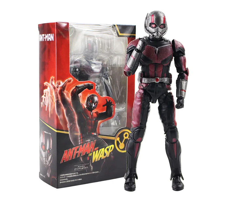 SHF S.H.F Ironman танос Человек-паук Hawkeye Antman Капитан Америка " фигурка свободного кроя и в коробке для выбора коллекции - Цвет: Antman Boxed