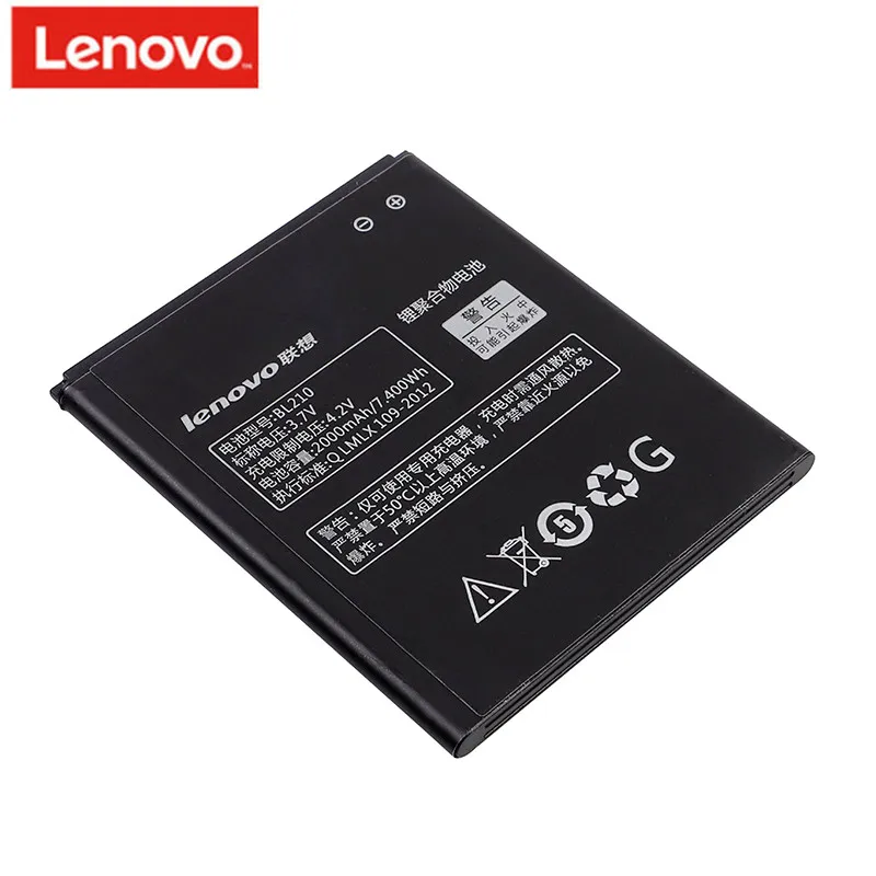 

Original High Quality BL210 for Lenovo A536 A606 S820 S820E A750E A770E A656 A766 A658T S650 Phone Replace battery bl210