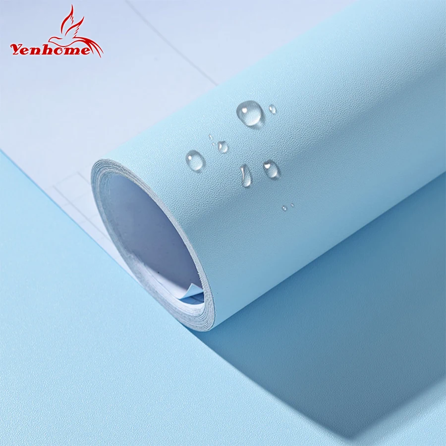 

Vinyl PVC Self Adhesive Wallpaper Waterproof Furniture Kitchen Cabinet Contact Paper Living Room Bedroom Wall Sticker Home Decor