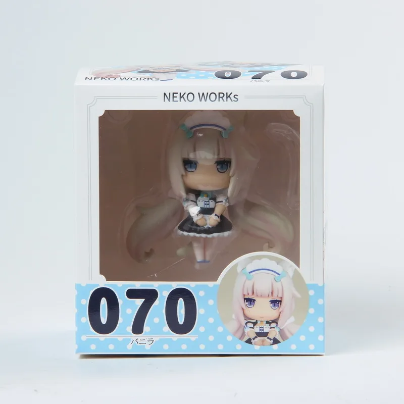 GZTZMY NEKOPARA шоколад ваниль азуки кокосовый клен Корица Q версия ПВХ Фигурки