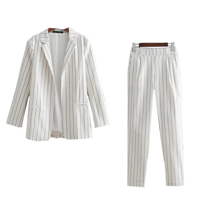 white linen pantsuits
