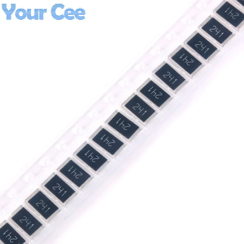 

50 pcs 2512 Chip Resistor 1W 240 ohm 240R SMD Resistance 241 5% DIY Kit