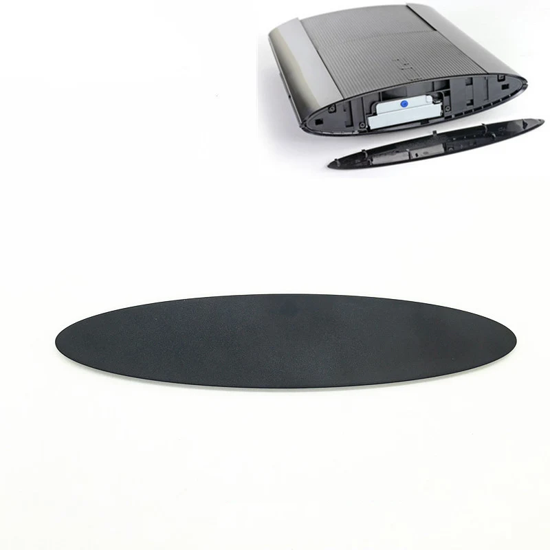 Черный жесткий диск HDD слот Дверь Крышка батарейного отсека чехол для PS3 Slim 4000