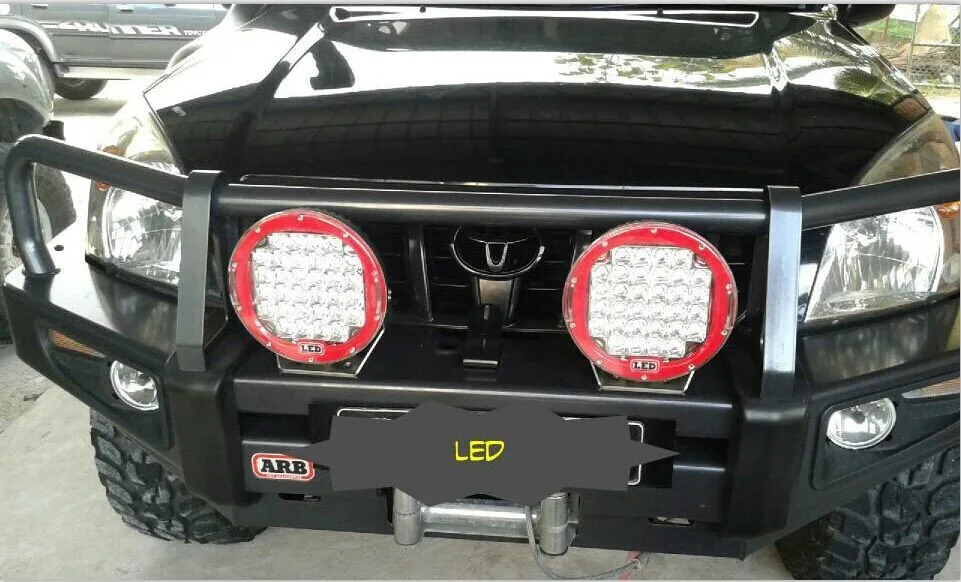 9inch LED Driving Light 96W Round 4x4 LED driving light (20)