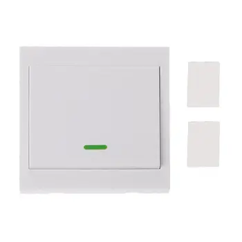 

433MHz RF Wall Panel Wireless Remote Transmitter 1 2 3 Button Remote Control Switch Sticky Smart Wireless Switch