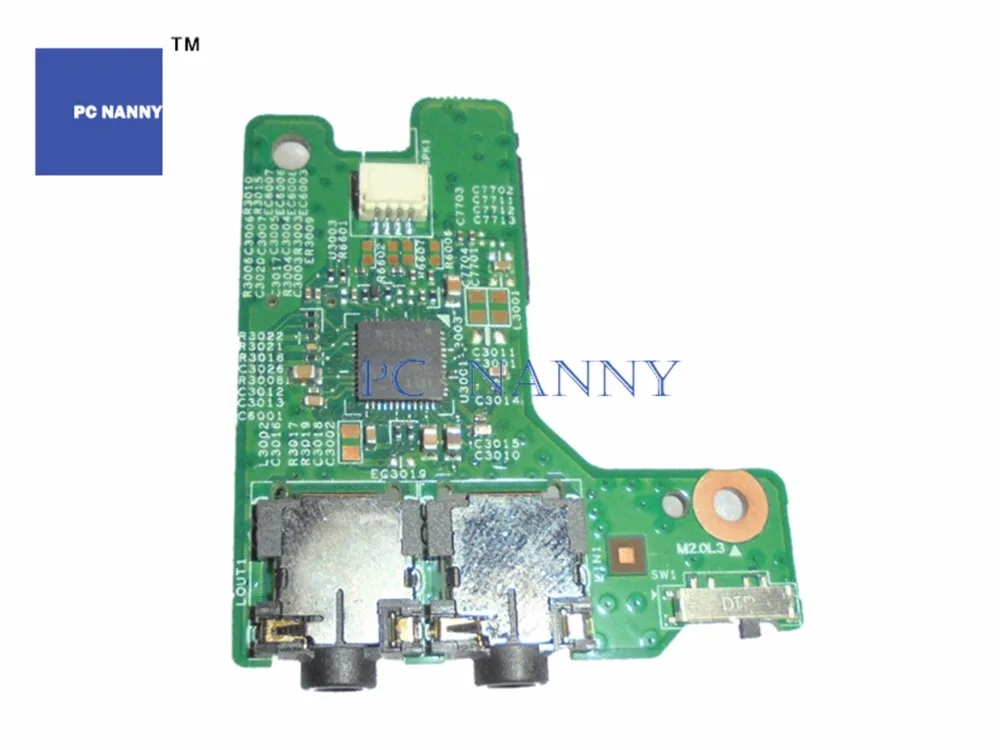 ПК Няня для Vostro 3400 3500 плата Аудио Разъема 02HW9 002HW9 488.4es25. 011 55.4ES02.011G работает |