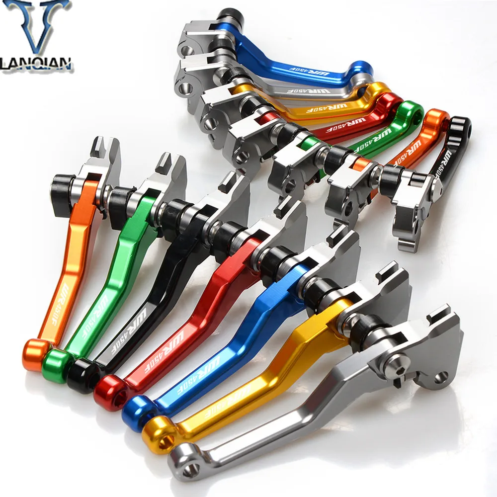 Motorcycle Accessories aluminun Brake Clutch Levers handle grip Brake Clutch Levers For Yamaha WR450F 2001 2002 2003 2004 2015