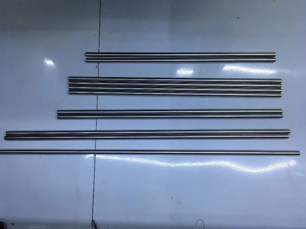 Reprap 3d printer parts BigBox 3d printer smooth rod kit X/Y/Zlinear shaft M8 stainless steel rods