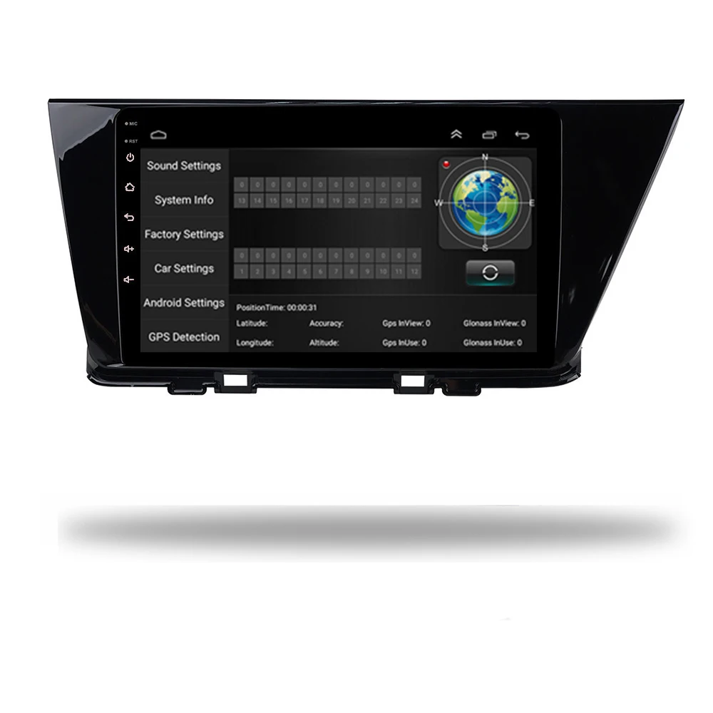 Perfect Android 8.1 Car Radio GPS Navi Player for Kia Niro 2016-2018 Car Multimedia Stereo Sat Nav Head Unit Audio Wifi 9