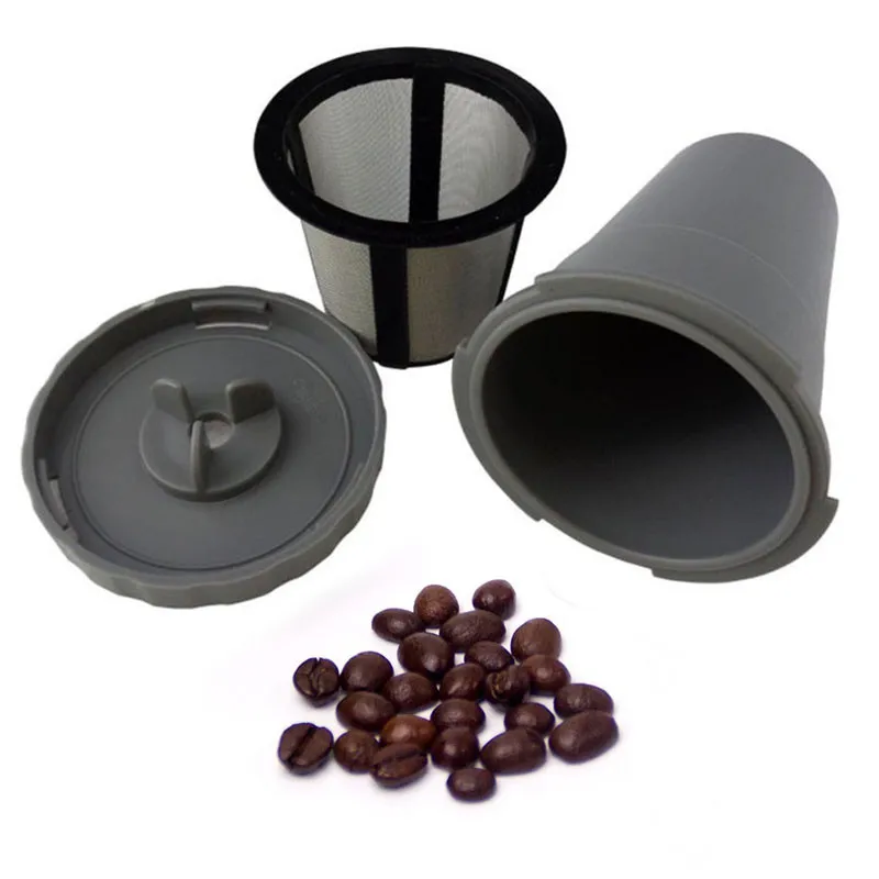 

Hot Coffee Filter 1PC Reusable Replacement Coffee Filter Refillable Holder for Keurig My K-Cup