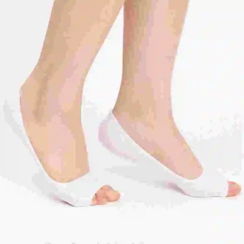 Легкие носки без пальцев; хлопковые носки; модные эластичные носки с широко открытым носком; 1 новая пара носков с закрытым носком; сезон лето