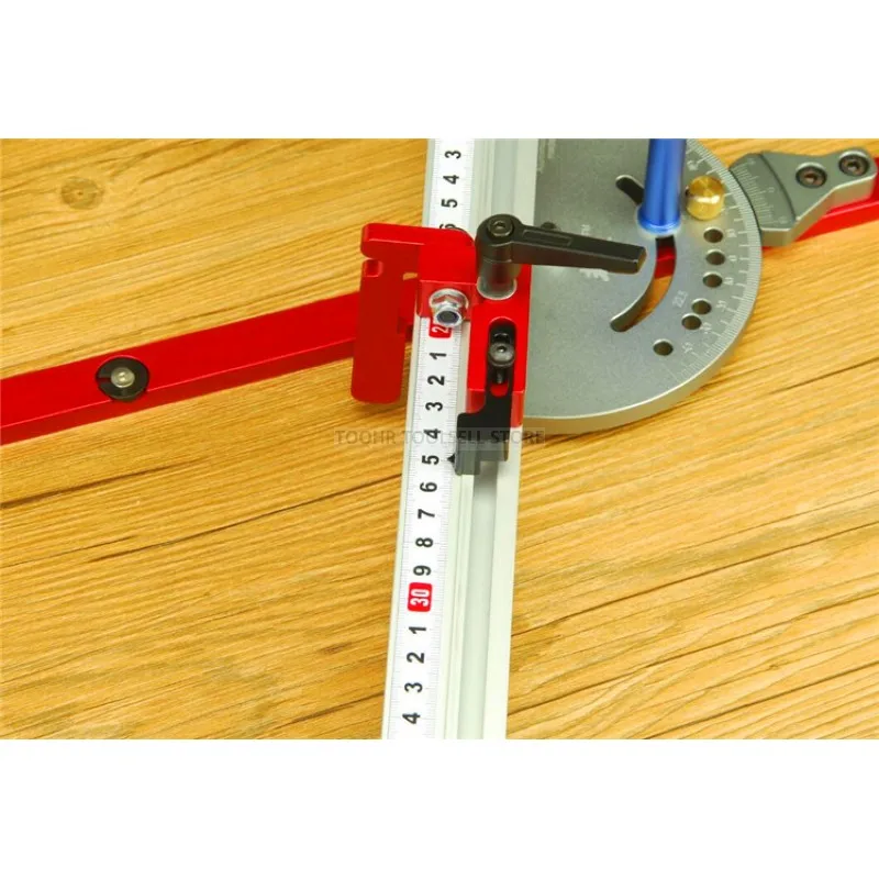 Miter Gauge Aluminium Fence For Bandsaw Table Saw Router Angle Miter Gauge Guide
