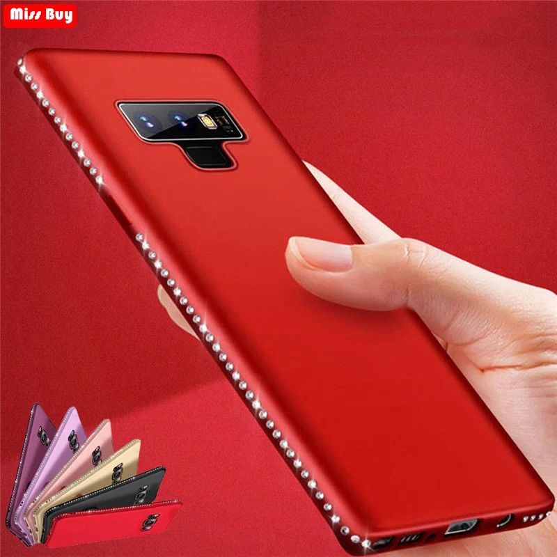 

Glitter Bling Diamond Phone Case For Samsung galaxy Note 9 8 A6 A8 A7 2018 J6 J3 J5 J7 A5 S9 S8 Plus S7 S6 edge Soft TPU Cover