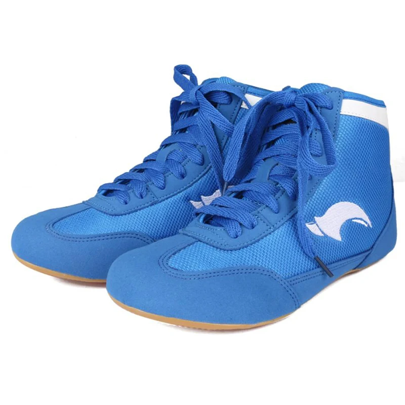 Women Men Boxing boots Wrestling Shoes gear Combat Sneakers gym equipment training fighting boots Plus Size 35 46