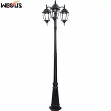 H°2. 5 м) Европейский уличный садовый светильник, водонепроницаемый садовый светильник для виллы, газона, садовый инженерный специальный настенный светильник, дорожные лампы