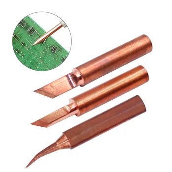 

Soldering Tips R06 Tip set 900M-T 5 Pcs Pure Copper Soldering Iron Tip Lead-free For Soldering Rework Station