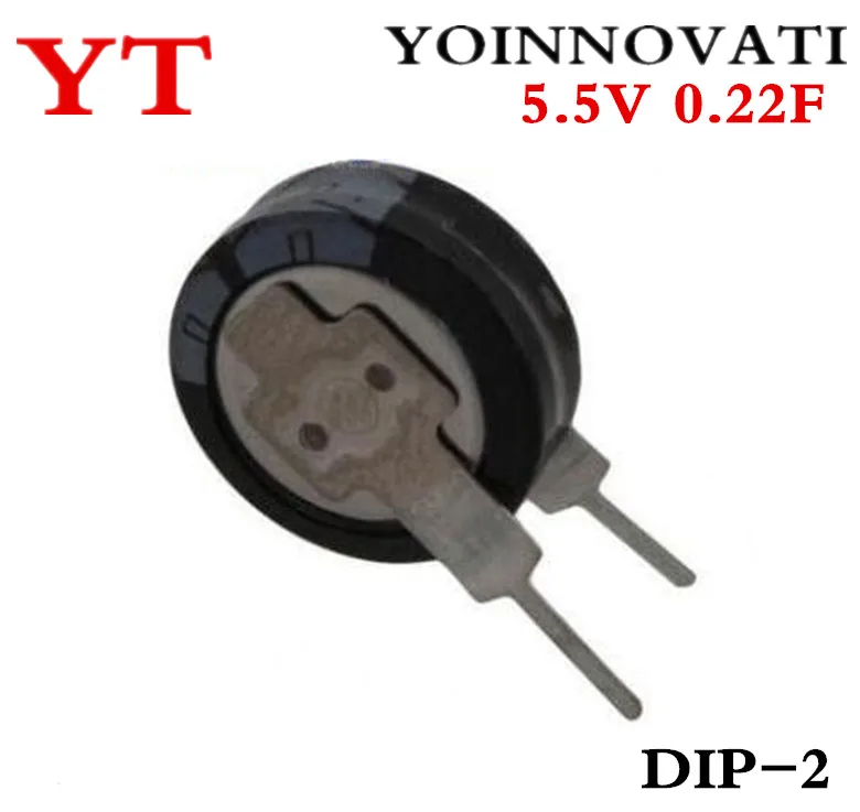 10 шт./лот супер конденсатор/фарад конденсатор 5 V 0.22F тип EECS0HD224H лучшее качество |